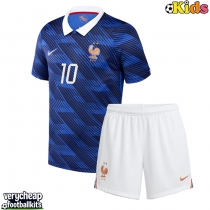 France Kylian Mbappe #10 Replica Home Minikit World Cup 2026 Short Sleeve (+ pants)